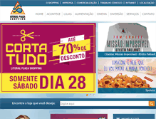 Tablet Screenshot of litoralplazashopping.com.br